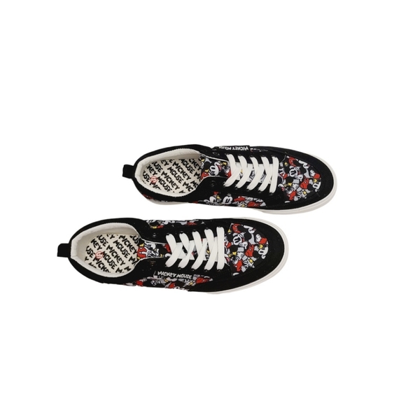 Men's Mickey Mouse Casual Print Low Top Sneaker - Picture 3 of 7
